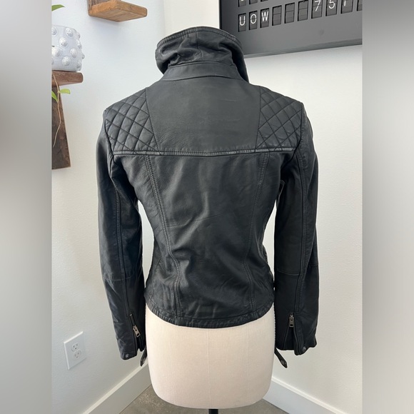 All Saints Leather Jacket - Picture 8 of 11